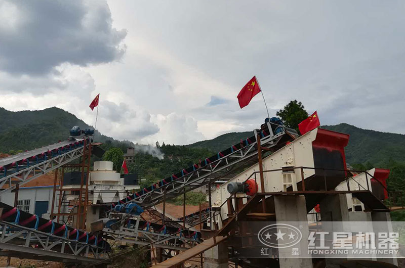 制砂厂作业现场实拍 制砂厂作业现场实拍