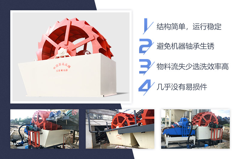 轮式洗砂机 轮式洗砂机