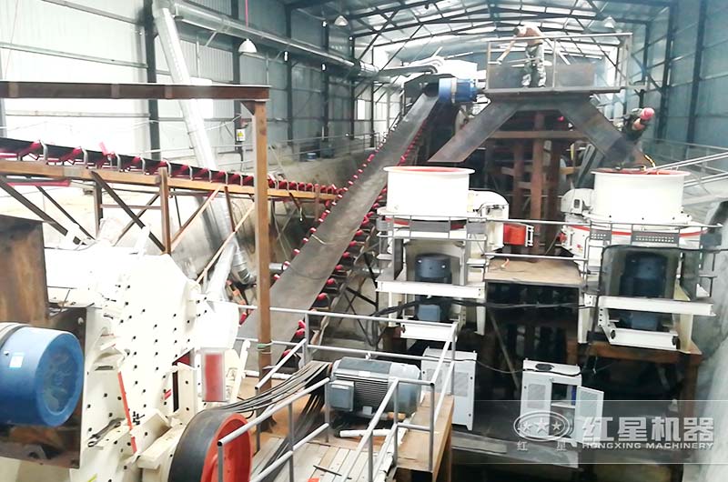 碎石ku游登录平台厂生产车间实拍